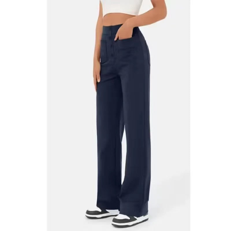 🔥GROSSER VERKAUF-49% RABATT🔥Lässige Damen Stretch-Hose mit hoher Taille