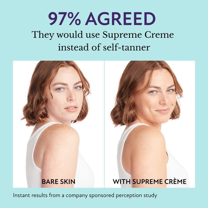Supreme Crème – All-in-One Feuchtigkeitscreme, Concealer & Deckkraft 💧✨ Leicht & wasserfest
