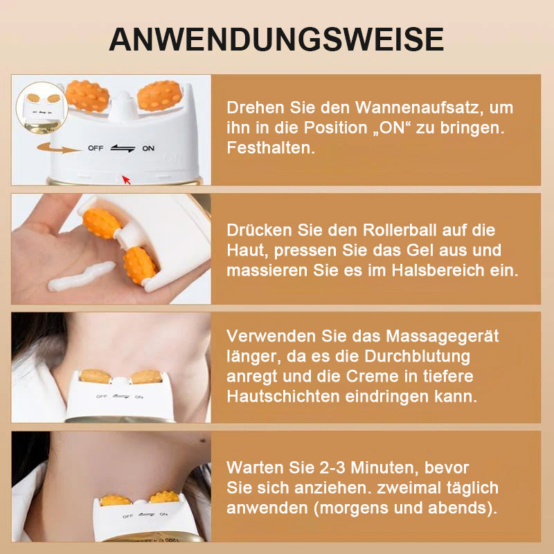 ✨ Fortschrittliche Hals- & Dekolleté-Straffungscreme – Lifting & Straffung ✨